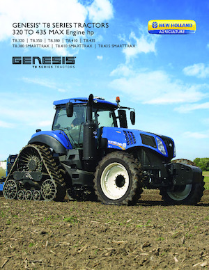 Tracteurs 4WD New Holland T8.350 AC 