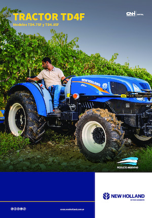 Tracteurs 4WD New Holland TD4.75F