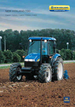 Tracteurs 4WD New Holland TD90D Plus