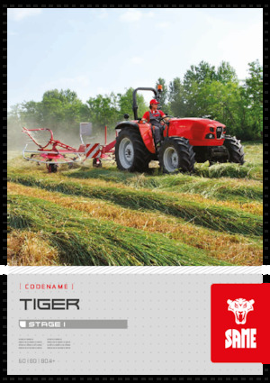 Tracteurs 4WD SAME Tiger 50