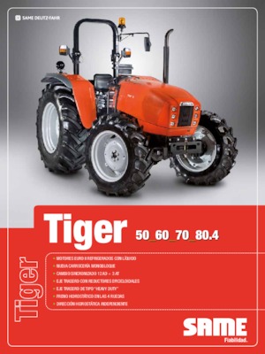 Tracteurs 4WD SAME Tiger 50