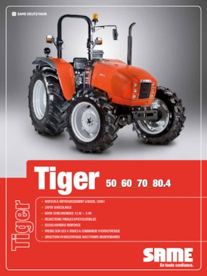 Tracteurs 4WD SAME Tiger 50