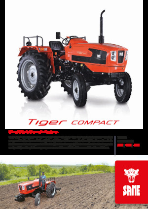 Tracteurs 4WD SAME Tiger Compact 35 E