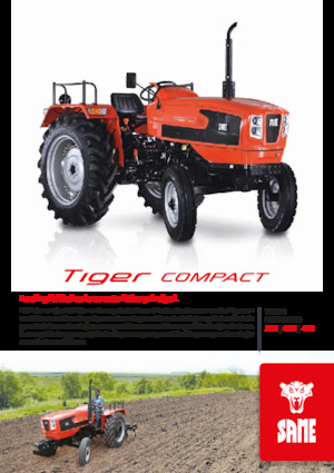Tracteurs 4WD SAME Tiger Compact 35 E