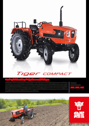 Tracteurs 4WD SAME Tiger Compact 35 E