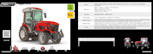 Tracteurs 4WD Carraro Tony 8700 V 