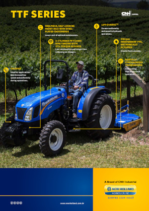 Tracteurs 4WD New Holland TT65