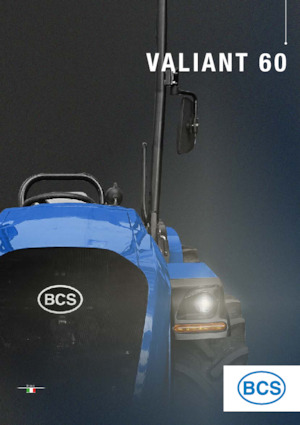 Tracteurs 4WD BCS Valiant 60 AR 
