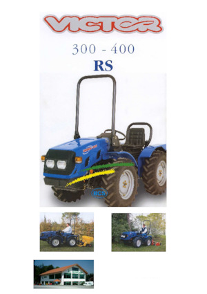 Tracteurs 4WD BCS Victor 300 RS
