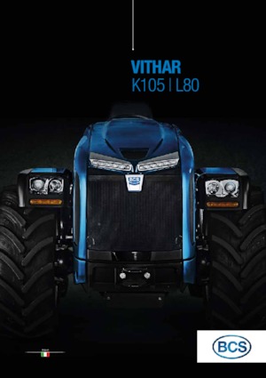 Tracteurs 4WD BCS Vithar L80 AR