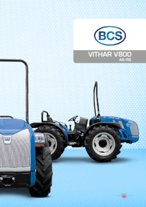 Tracteurs 4WD BCS Vithar V800 AR