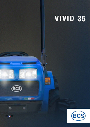 Tracteurs 4WD BCS Vivid 35