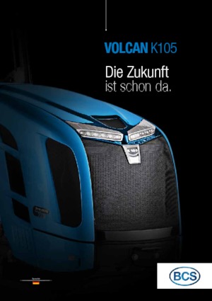 Tracteurs 4WD BCS Volcan K105 MT