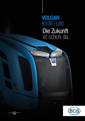 Tracteurs 4WD BCS Volcan K105 SDT