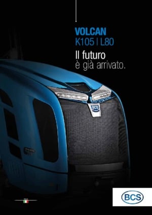 Tracteurs 4WD BCS Volcan K105 SDT