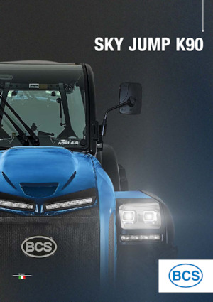 Tracteurs 4WD BCS Sky Jump K90 SDT