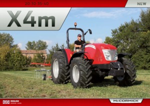 Tracteurs 4WD McCormick X4.35m
