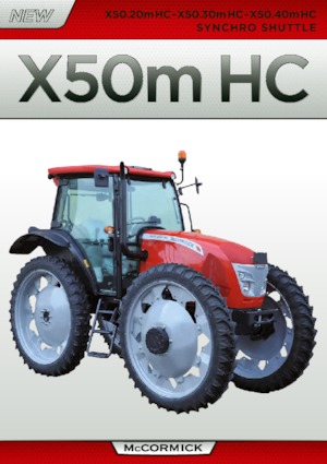 Tracteurs 4WD McCormick X50.40m-HC