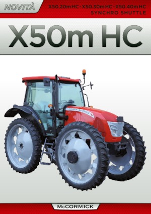 Tracteurs 4WD McCormick X50.40m-HC