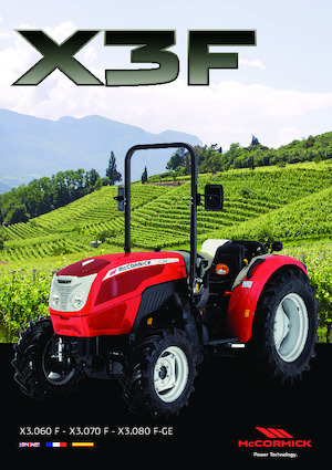Tracteurs 4WD McCormick X3.070GE