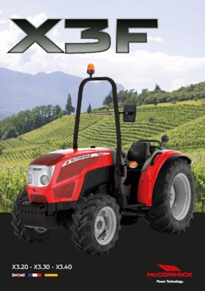 Tracteurs 4WD McCormick X3.30F