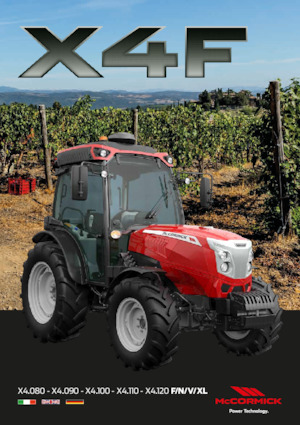 Tracteurs 4WD McCormick X4.40XL
