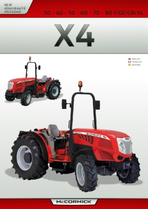 Tracteurs 4WD McCormick X4.70XL-4