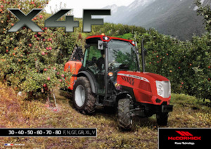Tracteurs 4WD McCormick X4.40GB