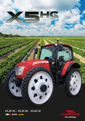 Tracteurs 4WD McCormick X5.35-4HC