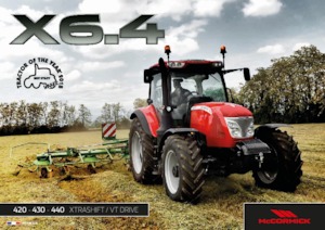 Tracteurs 4WD McCormick X6.420 LS