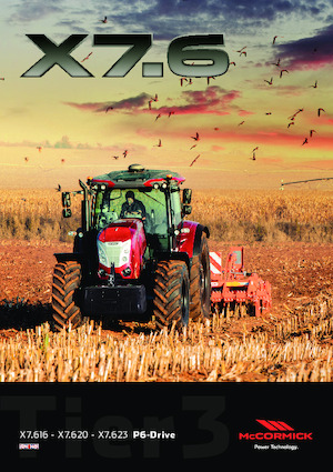 Tracteurs 4WD McCormick X7.616 P6-Drive