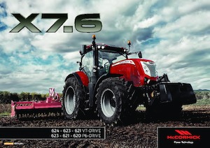 Tracteurs 4WD McCormick X7.624T VT-Drive Clever Plus