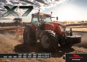 Tracteurs 4WD McCormick X7.450 VT-Drive