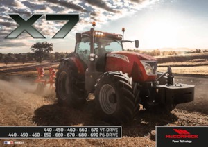 Tracteurs 4WD McCormick X7.450 VT-Drive