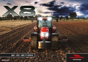 Tracteurs 4WD McCormick X8.680 Premium