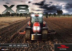 Tracteurs 4WD McCormick X8.680 Premium