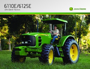 Tracteurs 4WD John Deere 6110 E