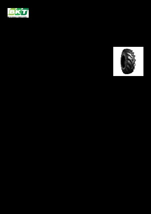 Pneus - agricole BKT TRAC FARM PLUS 12.4 - 28