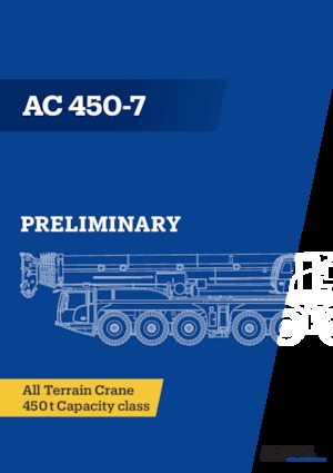 Grues tous-terrains Demag AC 450-7