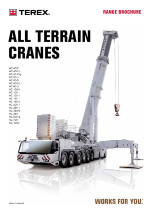 Grues tous-terrains Terex-Demag AC 100/4 (8x6x8)
