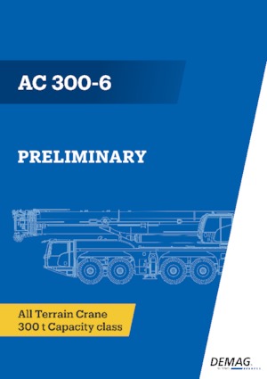 Grues tous-terrains Demag AC 300-6