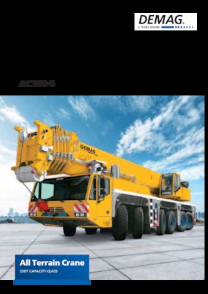 Grues tous-terrains Demag AC 350-6