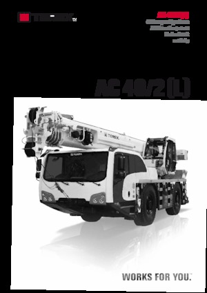 Grues tous-terrains Terex-Demag AC 40/2L