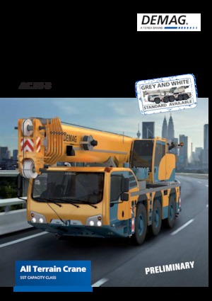 Grues tous-terrains Demag AC 55-3