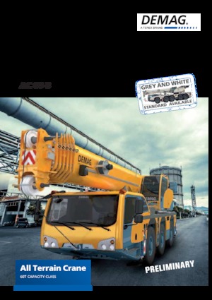 Grues tous-terrains Demag AC 60-3