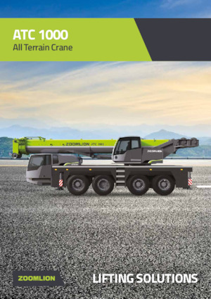 Grues tous-terrains Zoomlion ATC 1000
