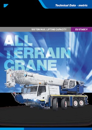 Grues tous-terrains Tadano ATF 100-4.1