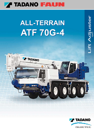 Grues tous-terrains Tadano ATF 70 G 4