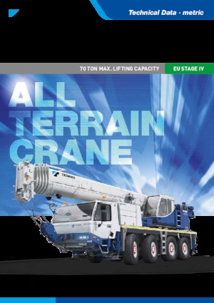 Grues tous-terrains Tadano ATF 70G-4