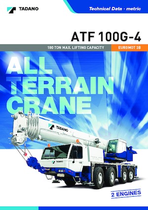 Grues tous-terrains Tadano ATF 100G-4